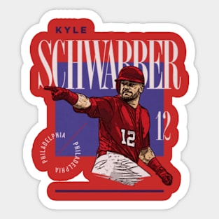 Kyle Schwarber Philadelphia Magazine Sticker